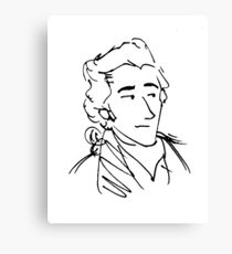 210x230 Alexander Hamilton Drawing Canvas Prints Redbubble - Alexander Hamilton Drawing