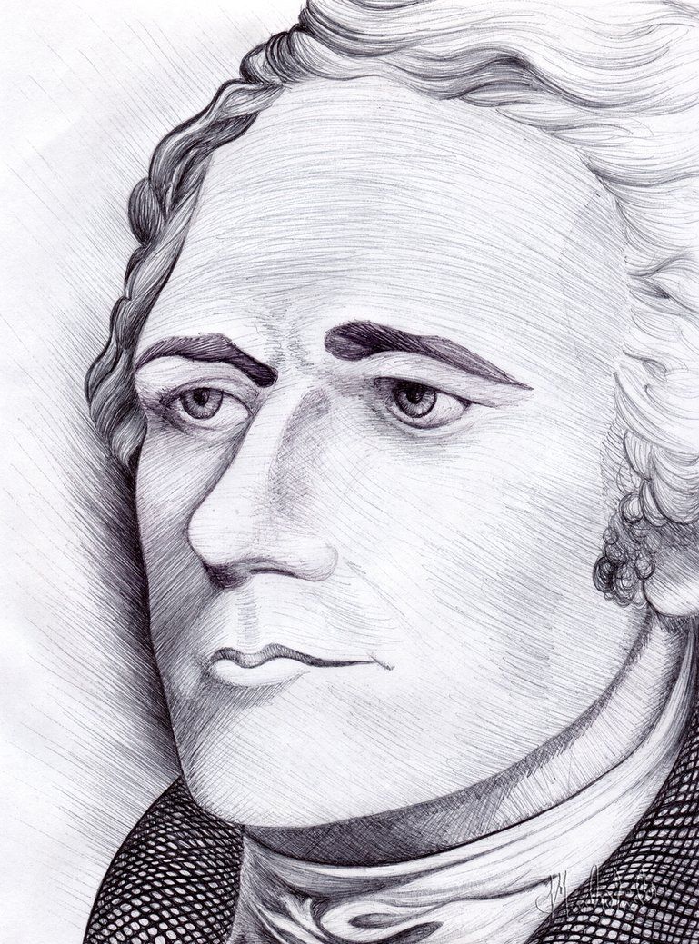 Alexander Hamilton Drawing at Explore collection