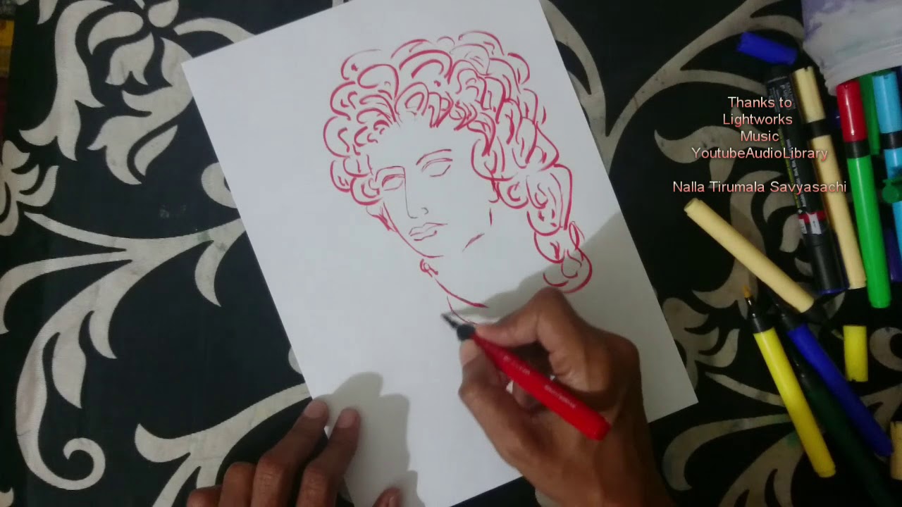 1280x720 How To Draw Alexander The Great - Alexander The Great Drawing