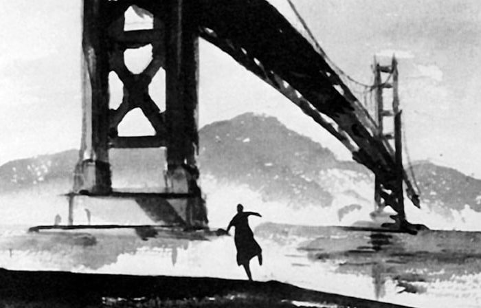 700x448 Drawings For A Master Storyboards From The Films Of Alfred Hitchcock - Alfred Hitchcock Drawing