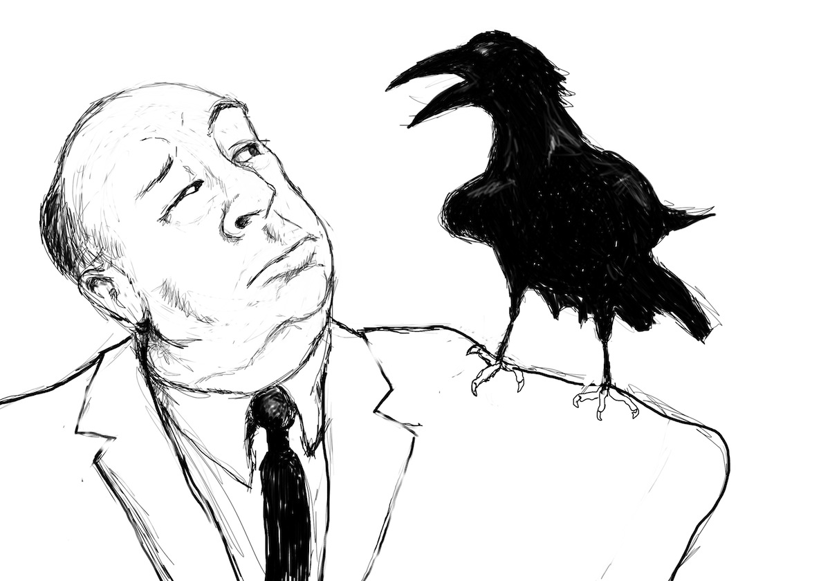 1200x840 Hitchcock Bad Drawings - Alfred Hitchcock Drawing