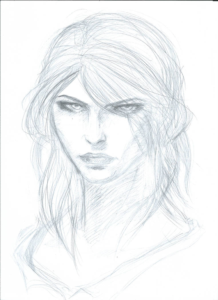 762x1049 Cirilla Fiona Elen Riannon Alias Ciri - Alias Drawing