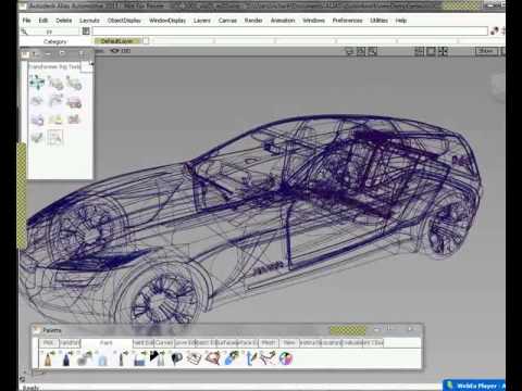 480x360 Concept Development With Autodesk Alias - Alias Drawing