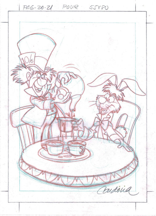 506x700 Cardona, Josep Maria - Alice Drawing