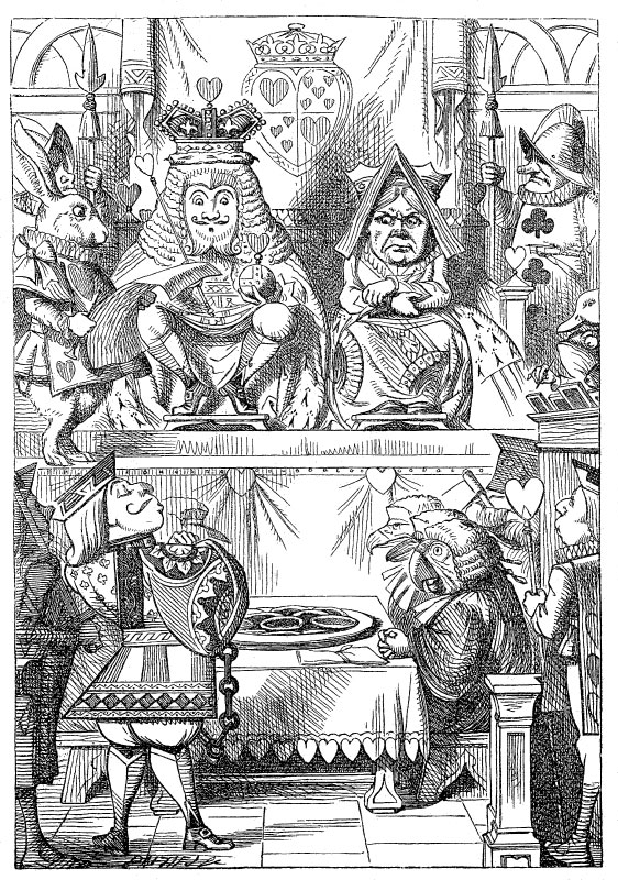 562x800 John Tenniel And His Illustrations - Alice In The Wonderland Drawings