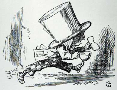 390x300 Alice - Alice In The Wonderland Drawings