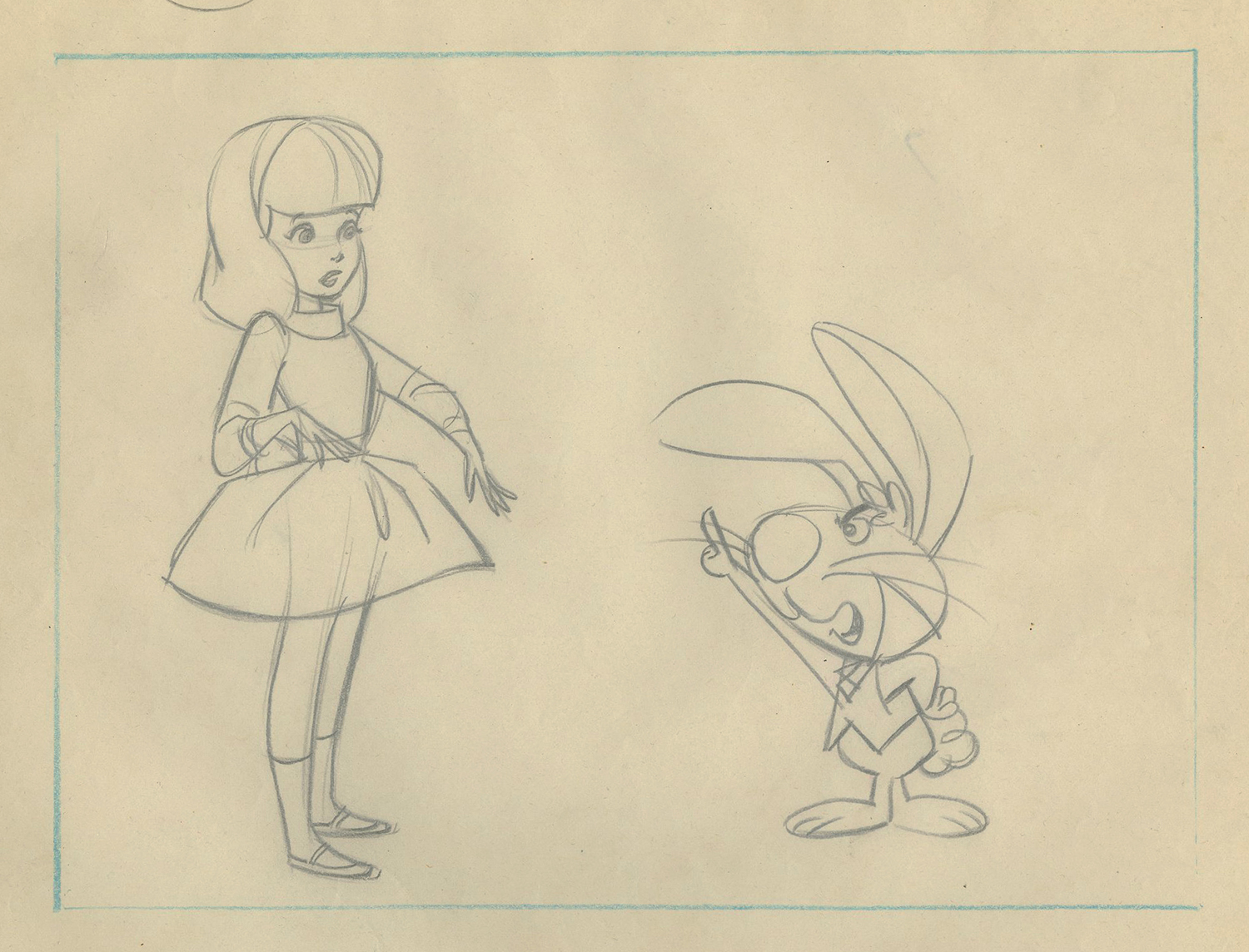 1500x1144 Alice In Wonderland Layout Drawing - Alice In Wonderland Drawing