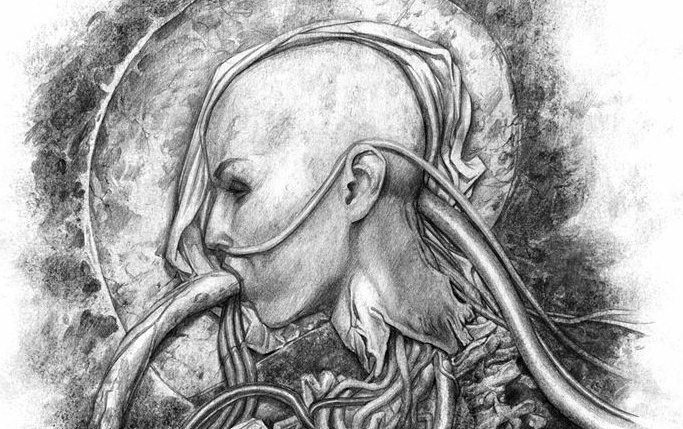 683x429 david's drawings of shaw and his experiments now online! - Alien Drawing