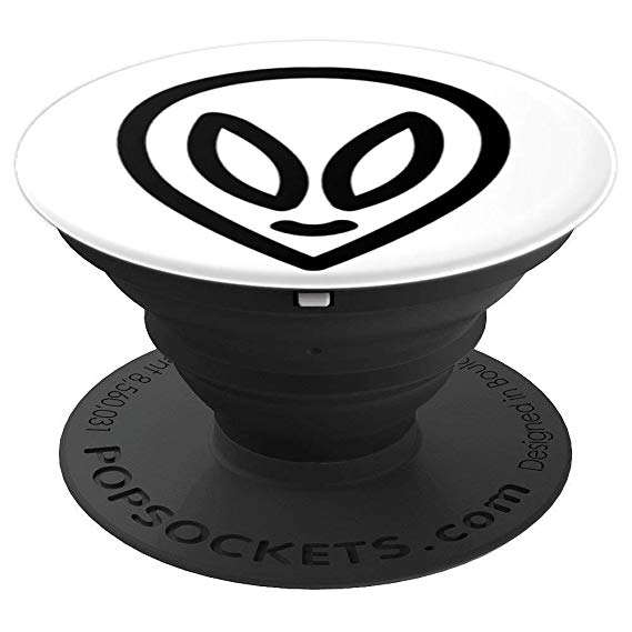 569x569 Simple Alien Head Drawing Black White - Alien Head Drawing