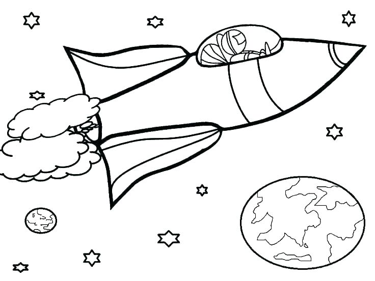 736x552 Alien Spaceship Colouring Pages Printable Solar System Coloring - Alien Ship Drawing