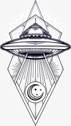 236x415 Retro Alien Ufo Sketch Ancient Aliens Time Travelers!!!! - Alien Spaceship Drawing