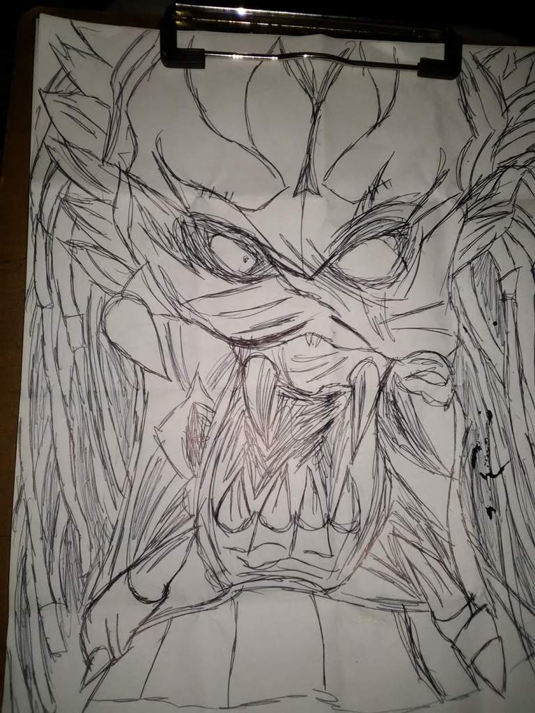 768x1024 my predator drawing alien versus predator universe amino - Alien Vs Predator Drawing