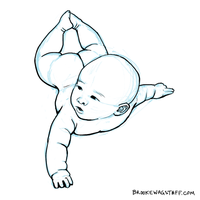 640x640 July Figure Studies Baby - All Drawing