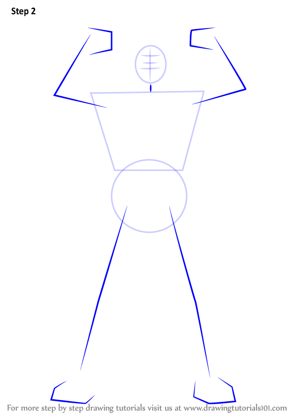 598x844 learn how to draw all might from boku no hero academia - All Drawing