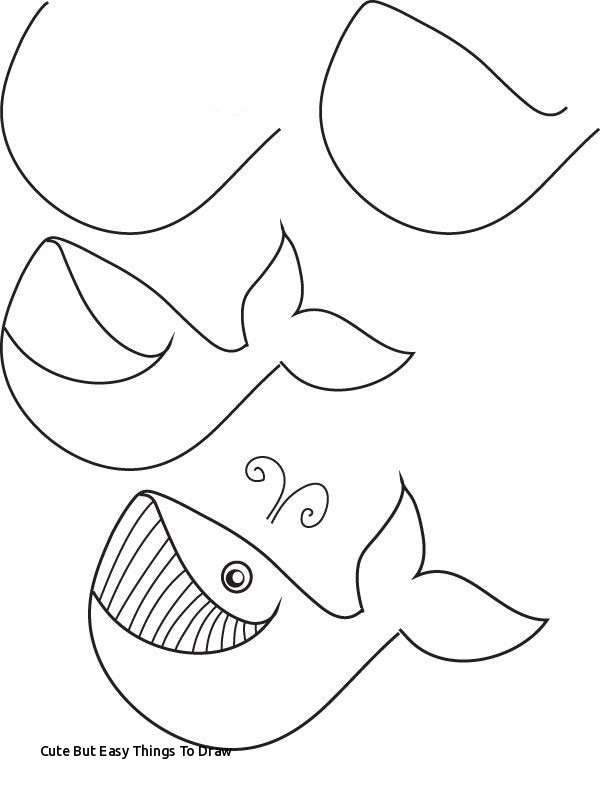 600x800 Cute But Easy Things To Draw Easy Drawing For Toddlers - All Easy Drawing