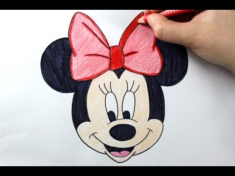 480x360 How To Draw Minnie Mouse - All Easy Drawing