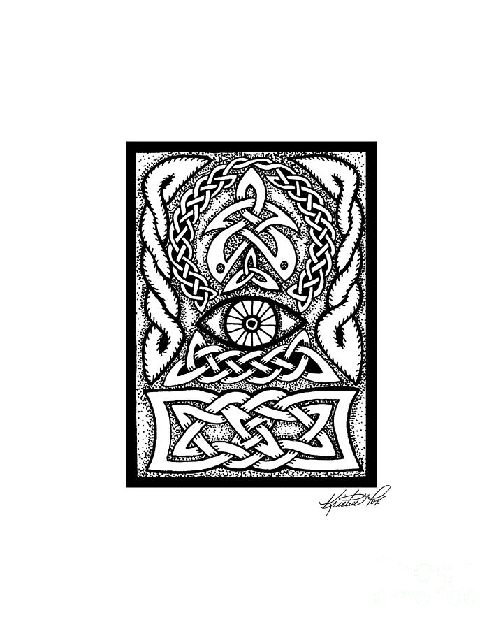 720x900 Celtic All Seeing Eye Drawing - All Seeing Eye Drawing