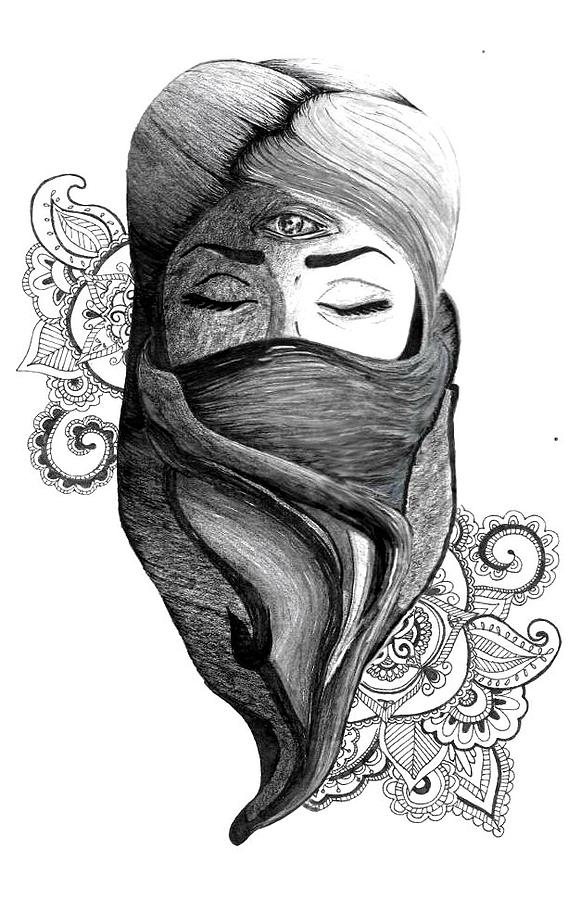 581x900 All Seeing Eye Drawing - All Seeing Eye Drawing