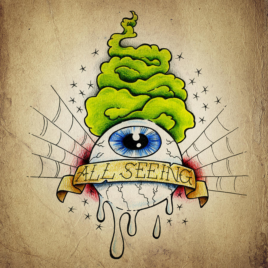 900x900 All Seeing Eye Drawing - All Seeing Eye Drawing