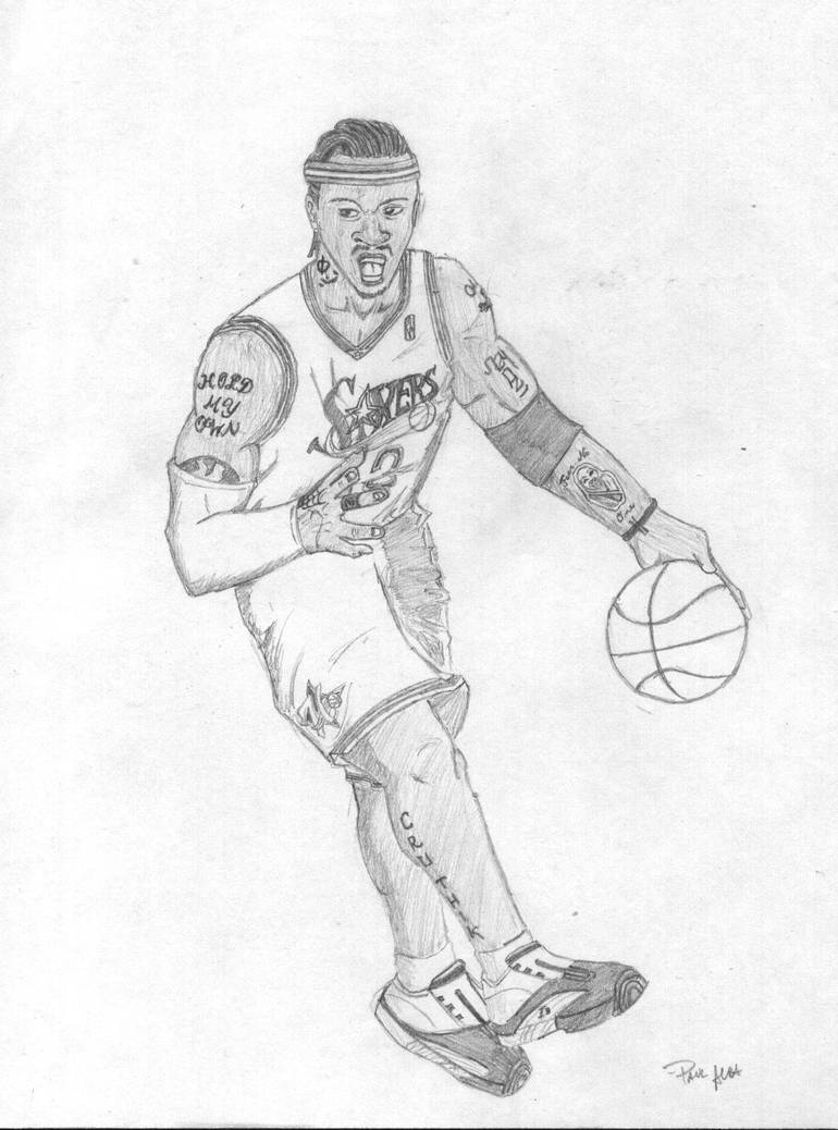 770x1038 Allen Iverson - Allen Iverson Drawing
