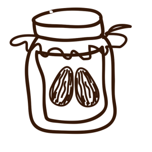 300x300 nuts drawing almond transparent png clipart free download - Almond Drawing