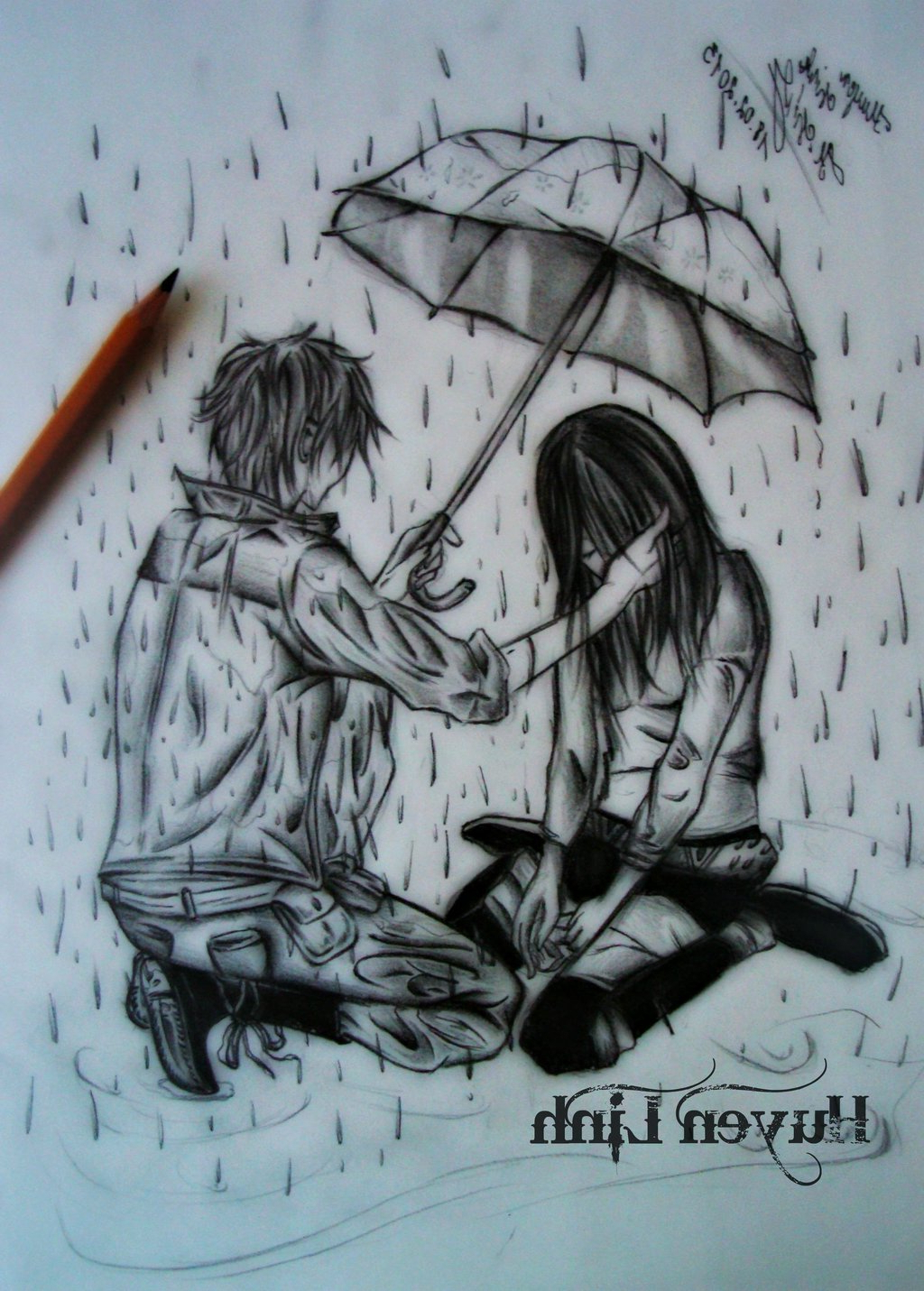 15+ Best New Pencil Drawings Of Love Failure - Mindy P. Garza