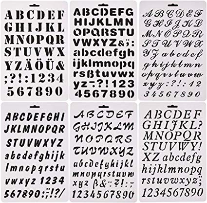 425x415 qibote plastic letter stencils alphabet number drawing - Alphabet Drawing