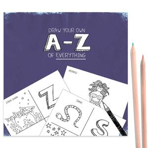300x300 alphabet drawing book - Alphabet Drawing Book