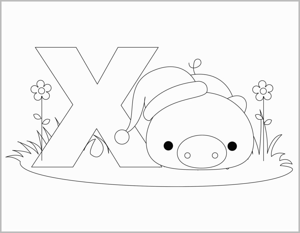 1038x807 monsters book coloring big books alphabet writing practice sheets - Alphabet Drawing Book