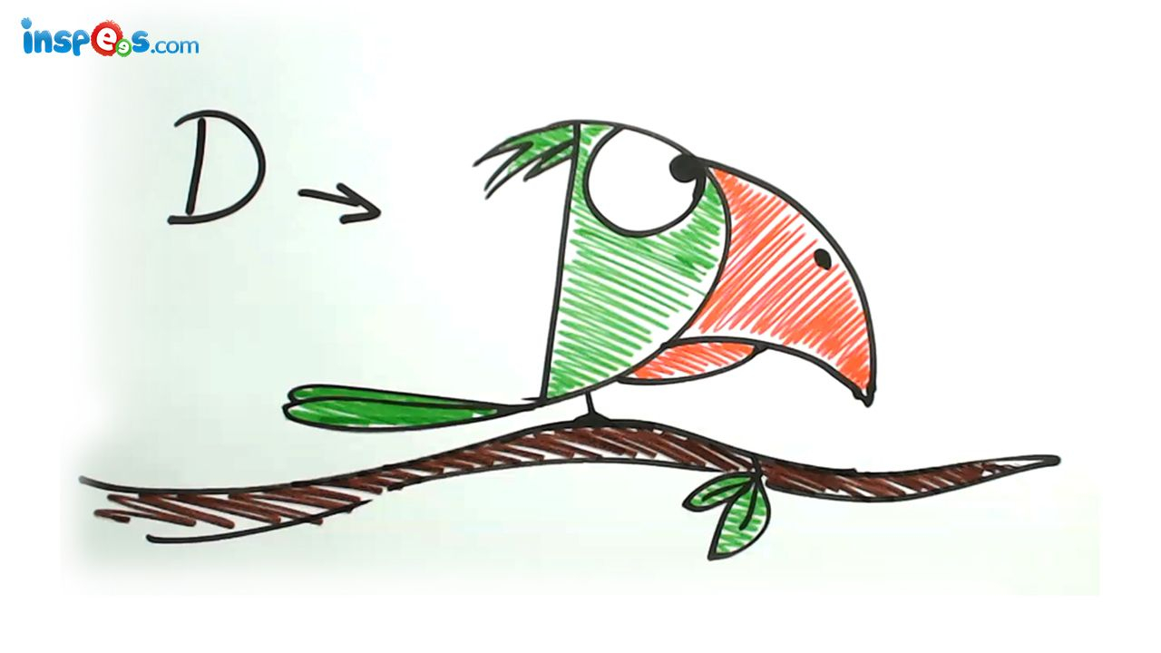 1280x720 alphabet drawing for kids combine writing and drawing alphabet - Alphabet Drawing For Kids