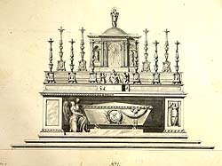 250x187 plans for wardour castle are centrepiece of family archive - Altar Drawing