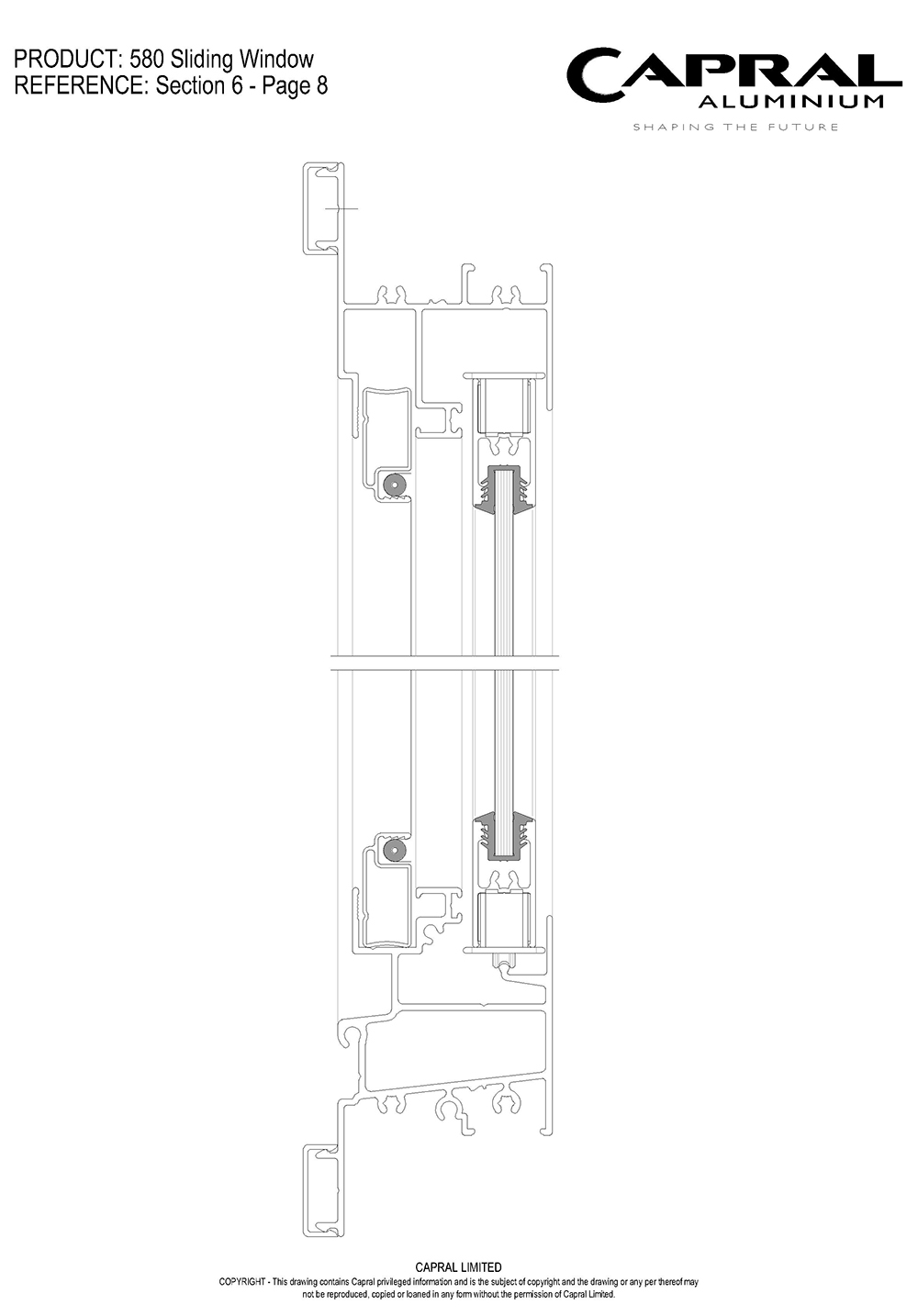 1000x1434 aluminium sliding window - Aluminium Drawings