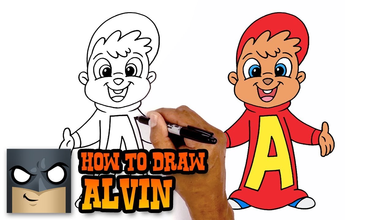 1280x720 How To Draw Alvin Alvin And The Chipmunks - Alvin And The Chipmunks Drawing