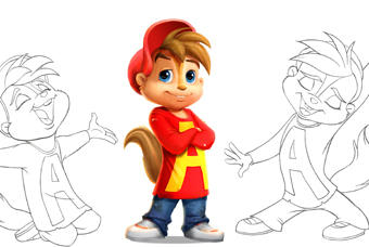 340x228 Kidscreen Archive Pgs Buys Rights To Alvin And The Chipmunks - Alvin And The Chipmunks Drawing