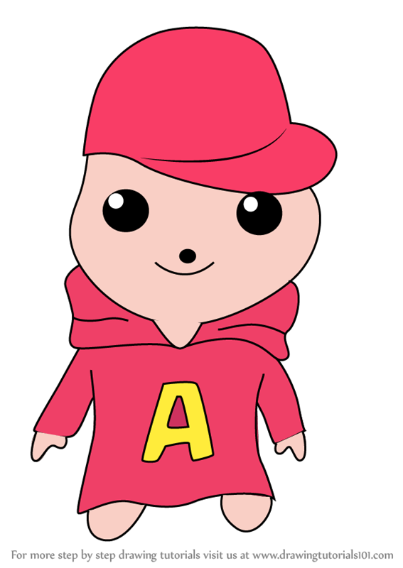 567x800 Learn How To Draw Kawaii Alivin From Alvin And The Chipmunks - Alvin Drawing