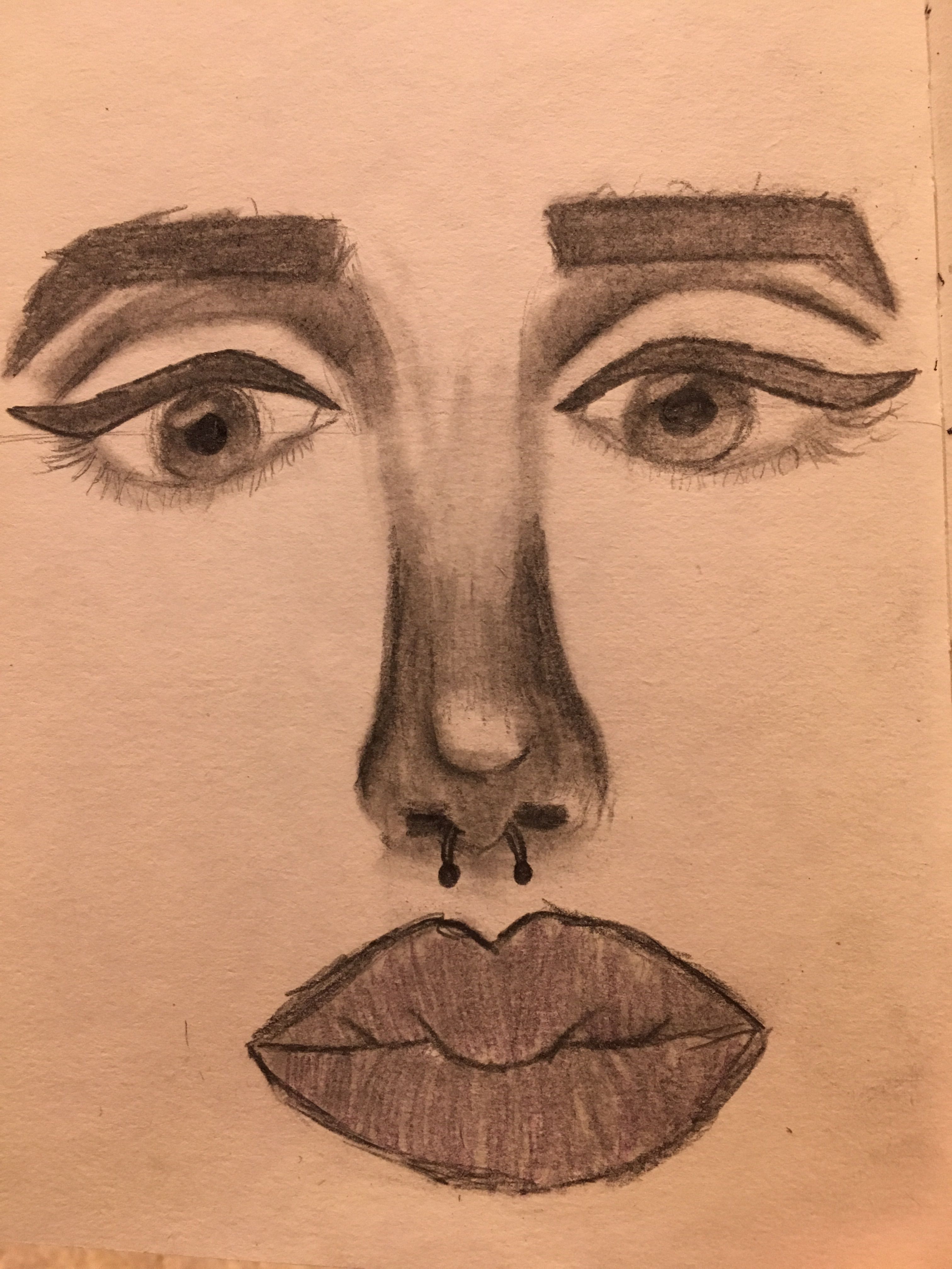 3024x4032 Face Drawing Amateur Drawing Basically Kylie Jenner Drawing - Amateur Drawing