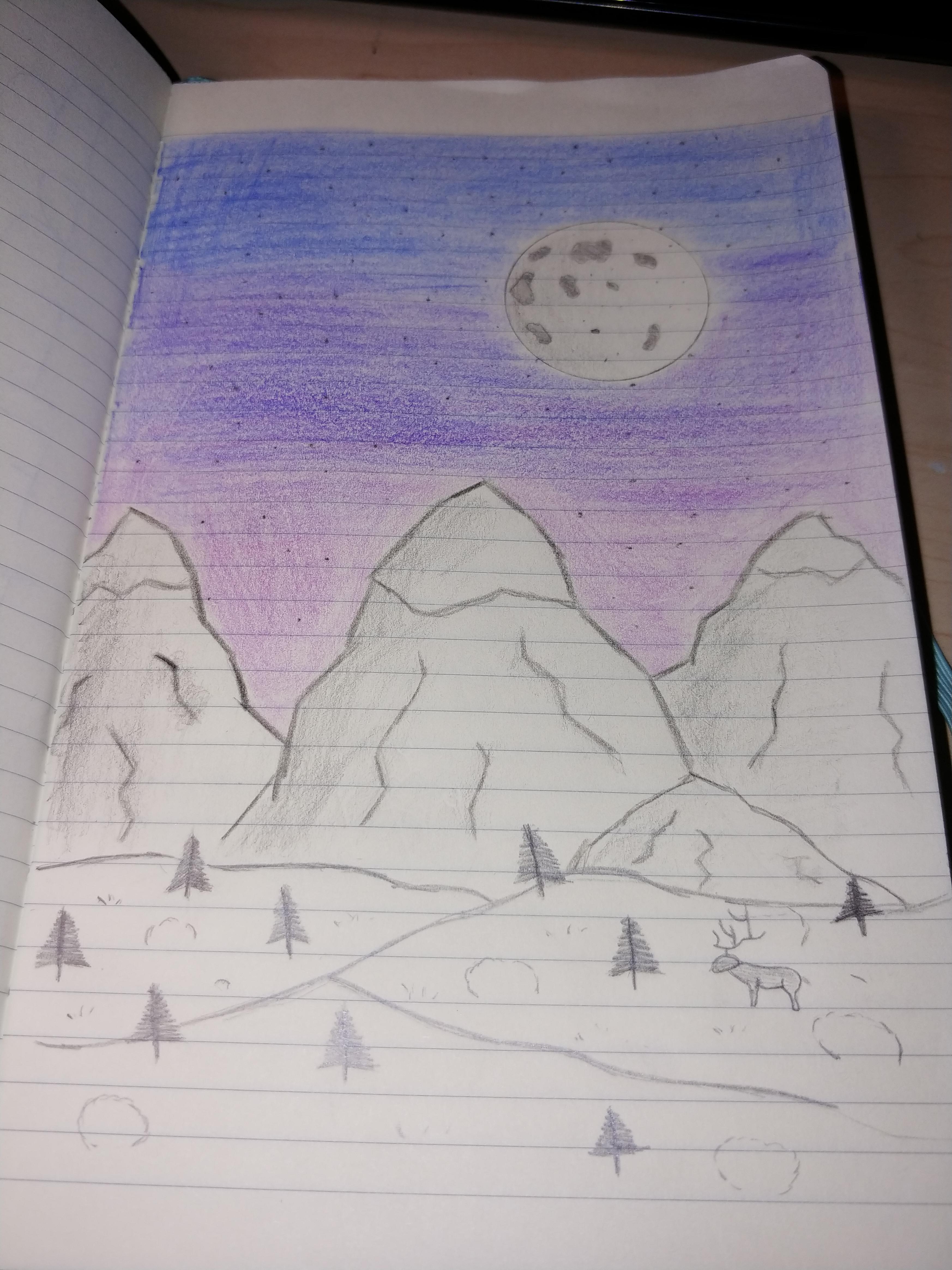 3492x4656 amature alert first drawing i've done in years i'm far - Amature Drawing