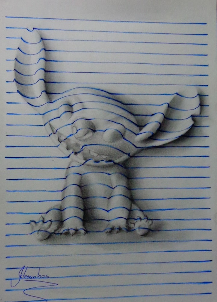721x1002 amazing drawings appear to pop off - Amazing Art Drawings
