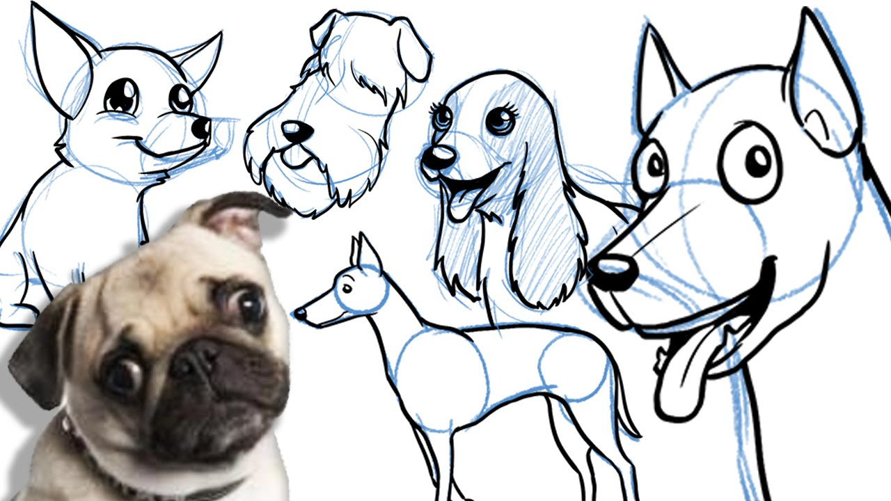 1280x720 Amazing Drawing Of Cartoon Dog Photos - Amazing Cartoon Drawings