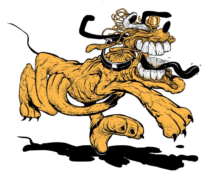 800x695 Amazing Cartoon Drawing Illusion Virtual University Of Pakistan - Amazing Cartoon Drawings