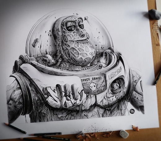 520x457 Amazing Cartoon Drawings - Amazing Cartoon Drawings