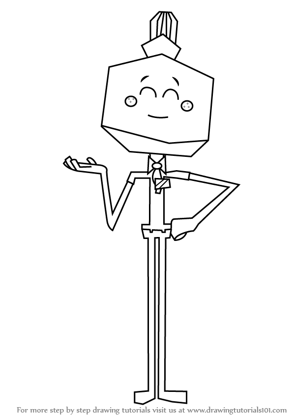 600x846 Learn How To Draw Larry Needlemeyer From The Amazing World - Amazing World Of Gumball Drawings