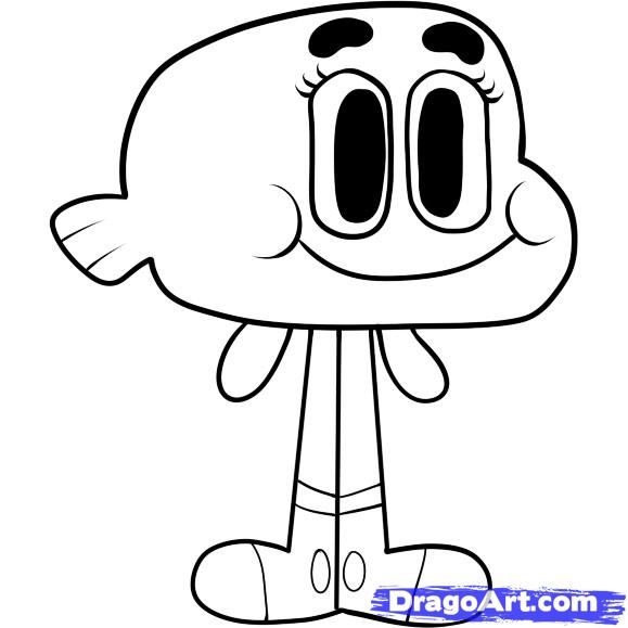 Amazing World Of Gumball Drawings at PaintingValley.com | Explore ...