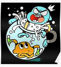 210x230 the amazing world of gumball drawing posters redbubble - Amazing World Of Gumball Drawings