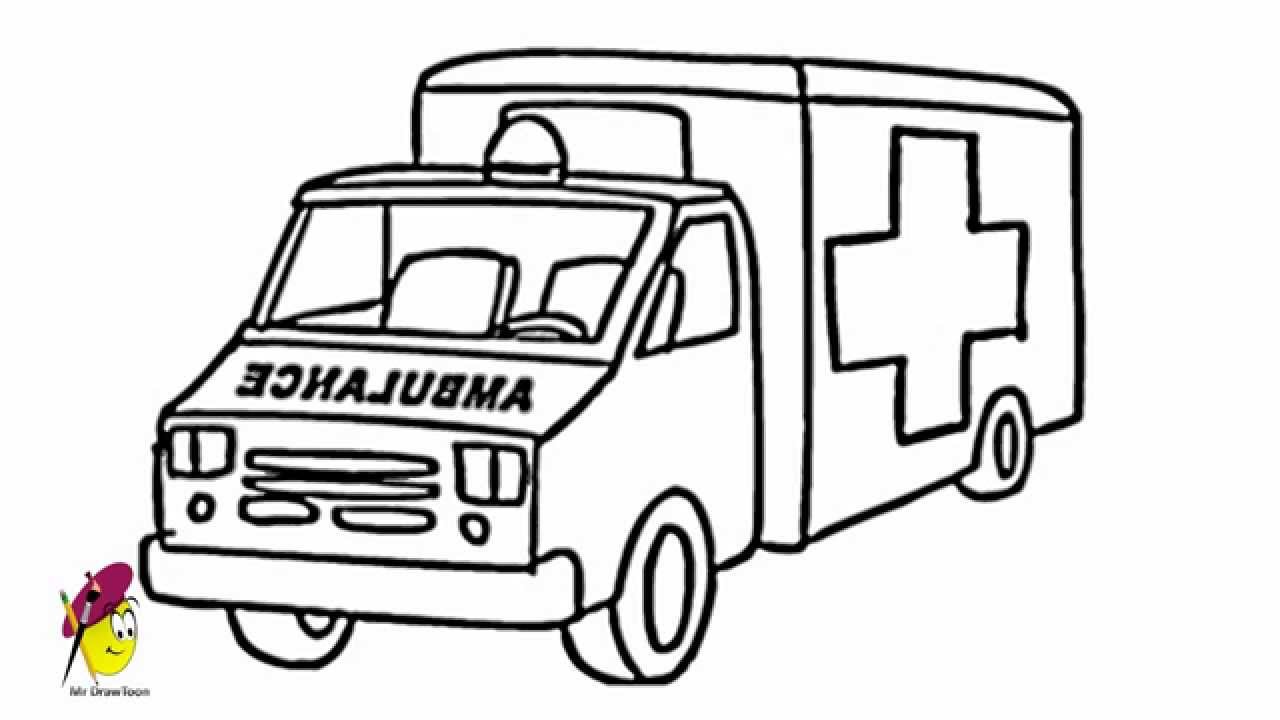 1280x720 ambulance - Ambulance Drawing