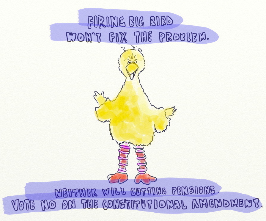 895x743 Ten Minute Drawing Vote No On The Illinois Constitutional - Amendment Drawing