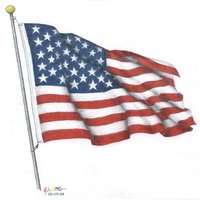 200x200 Drawn American Flag Pencil Drawing - American Flag Drawing