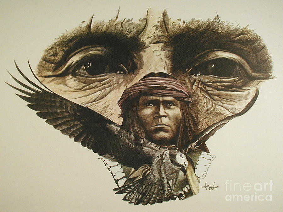 900x675 Indian Eyes Drawing - American Indian Drawings