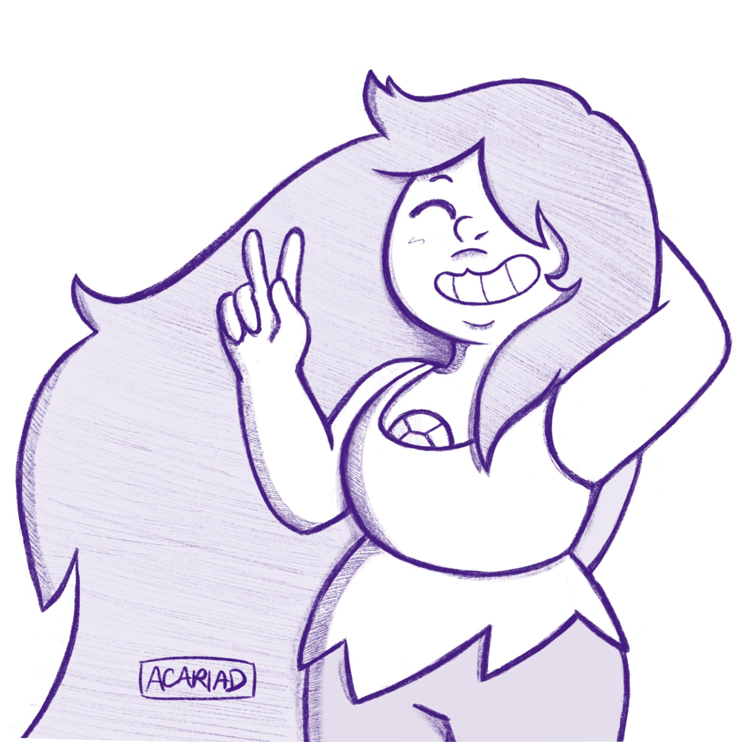 2362x2362 Drawing All The Gems Give It Up For Amethyst! Stevenuniverse - Amethyst Drawing