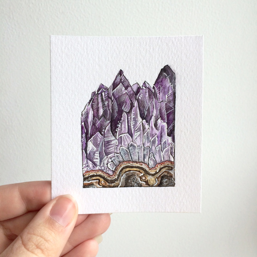 1000x1000 Emma Black Amethyst Drawing Astra Anima - Amethyst Drawing